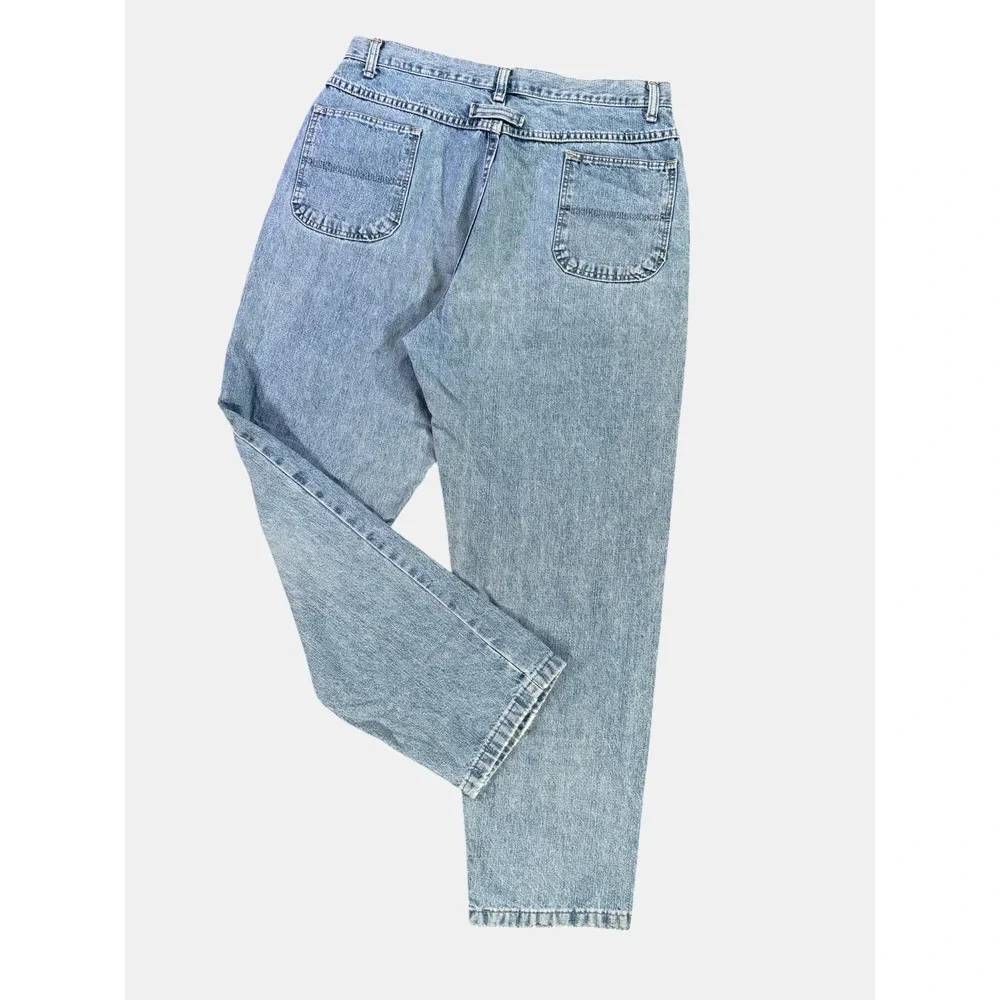 VINTAGE Wrangler Women's Size 14/30 High Rise Tappered Straight Leg Jeans